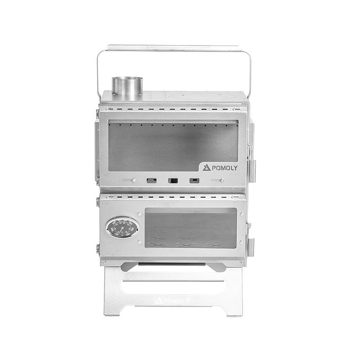 Baker Ti | POMOLY Wood Stove with Oven | Portable Oven Tent Wood Stove | POMOLY New Arrival 2025