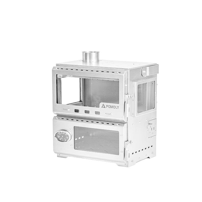 Baker Ti | POMOLY Wood Stove with Oven | Portable Oven Tent Wood Stove | POMOLY New Arrival 2025