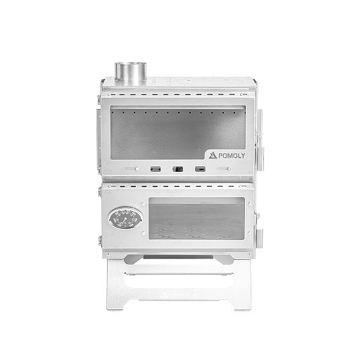 Baker Ti | POMOLY Wood Stove with Oven | Portable Oven Tent Wood Stove | POMOLY New Arrival 2025