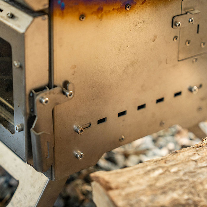 Baker Ti | POMOLY Wood Stove with Oven | Portable Oven Tent Wood Stove | POMOLY New Arrival 2025