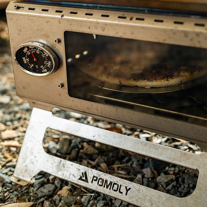 Baker Ti | POMOLY Wood Stove with Oven | Portable Oven Tent Wood Stove | POMOLY New Arrival 2025