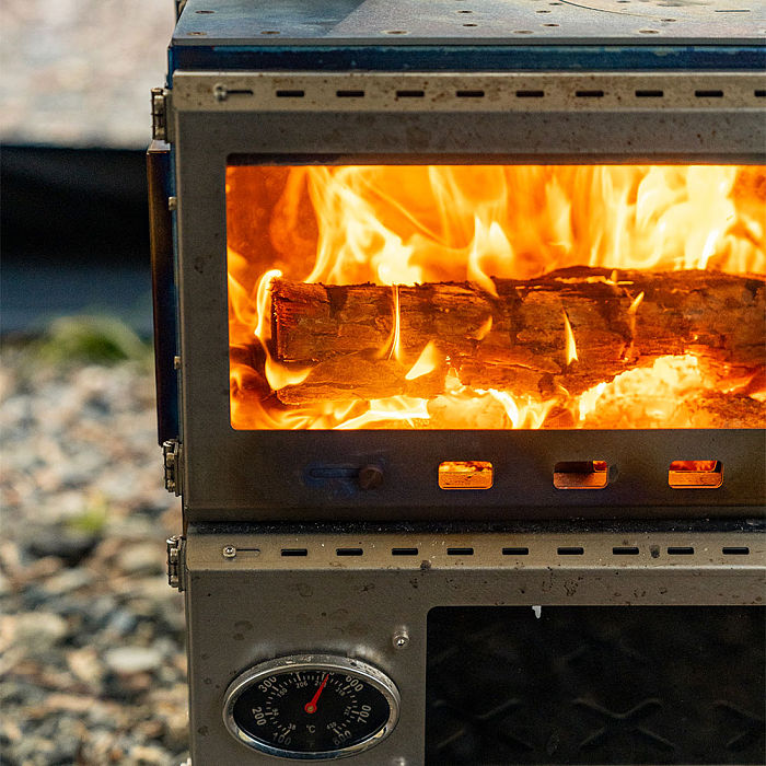 Baker Ti | POMOLY Wood Stove with Oven | Portable Oven Tent Wood Stove | POMOLY New Arrival 2025