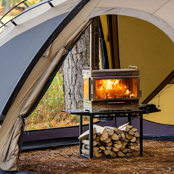 Dweller Ultra 3 | Camping Wood Stove with Base | POMOLY New Arrival 2025