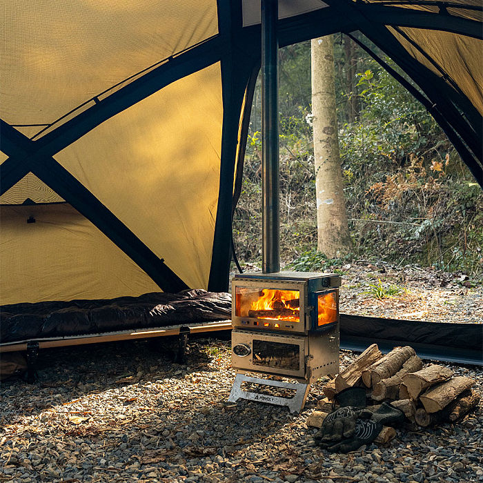 Baker Ti | POMOLY Wood Stove with Oven | Portable Oven Tent Wood Stove | POMOLY New Arrival 2025