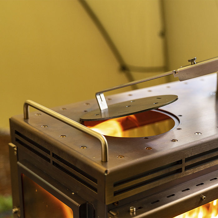 Dweller Ultra 4 | Camping Wood Stove with Base | POMOLY New Arrival 2025