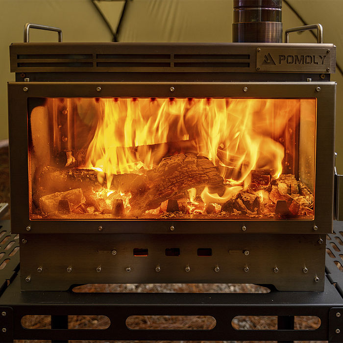 Dweller Ultra 4 | Camping Wood Stove with Base | POMOLY New Arrival 2025