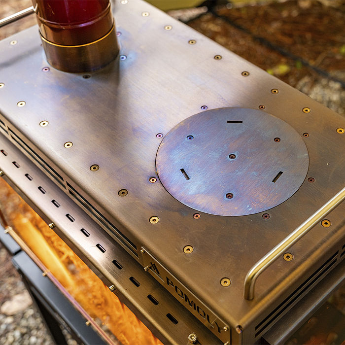 Dweller Ultra 4 | Camping Wood Stove with Base | POMOLY New Arrival 2025