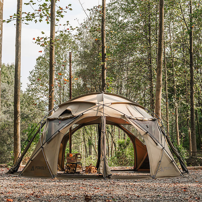 Hive Wood Stove | Hive Hexagon Tent Stove with Base | POMOLY New Arrival 2025