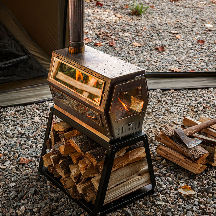 Hive Wood Stove | Hive Hexagon Tent Stove with Base | POMOLY New Arrival 2025