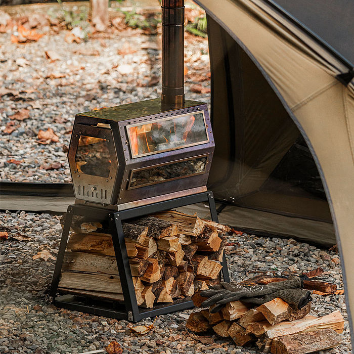 Hive Wood Stove | Hive Hexagon Tent Stove with Base | POMOLY New Arrival 2025
