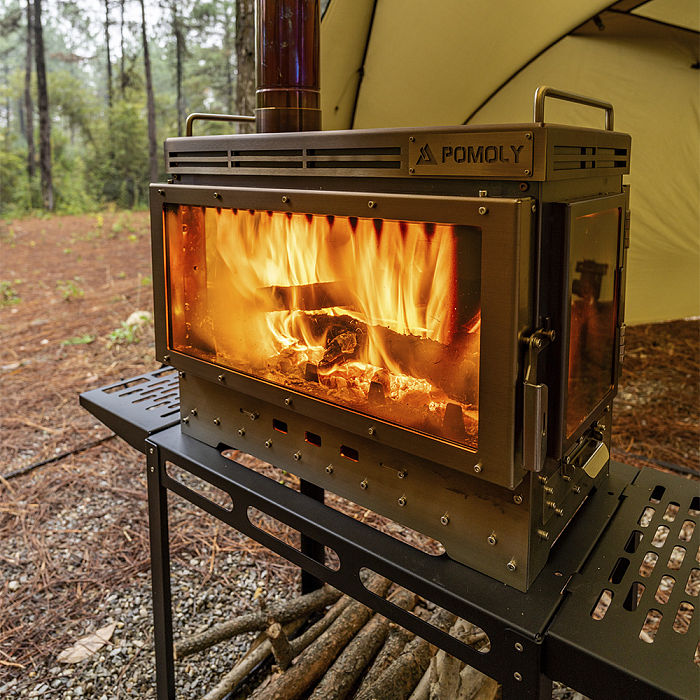 Dweller Ultra 4 | Camping Wood Stove with Base | POMOLY New Arrival 2025