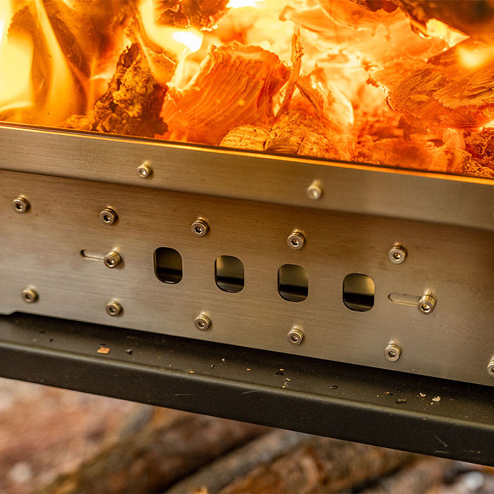 Cube 4 | Outdoor Wood Stove with Base | POMOLY New Arrival 2025