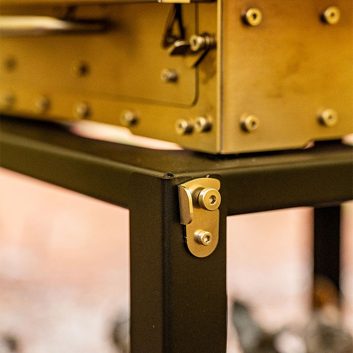 Cube 4 | Outdoor Wood Stove with Base | POMOLY New Arrival 2025