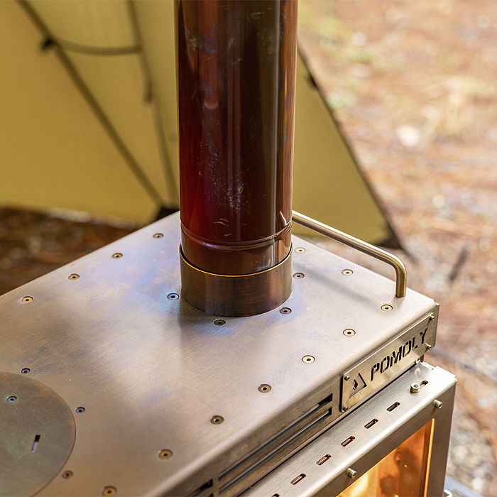 Dweller Ultra 4 | Camping Wood Stove with Base | POMOLY New Arrival 2025