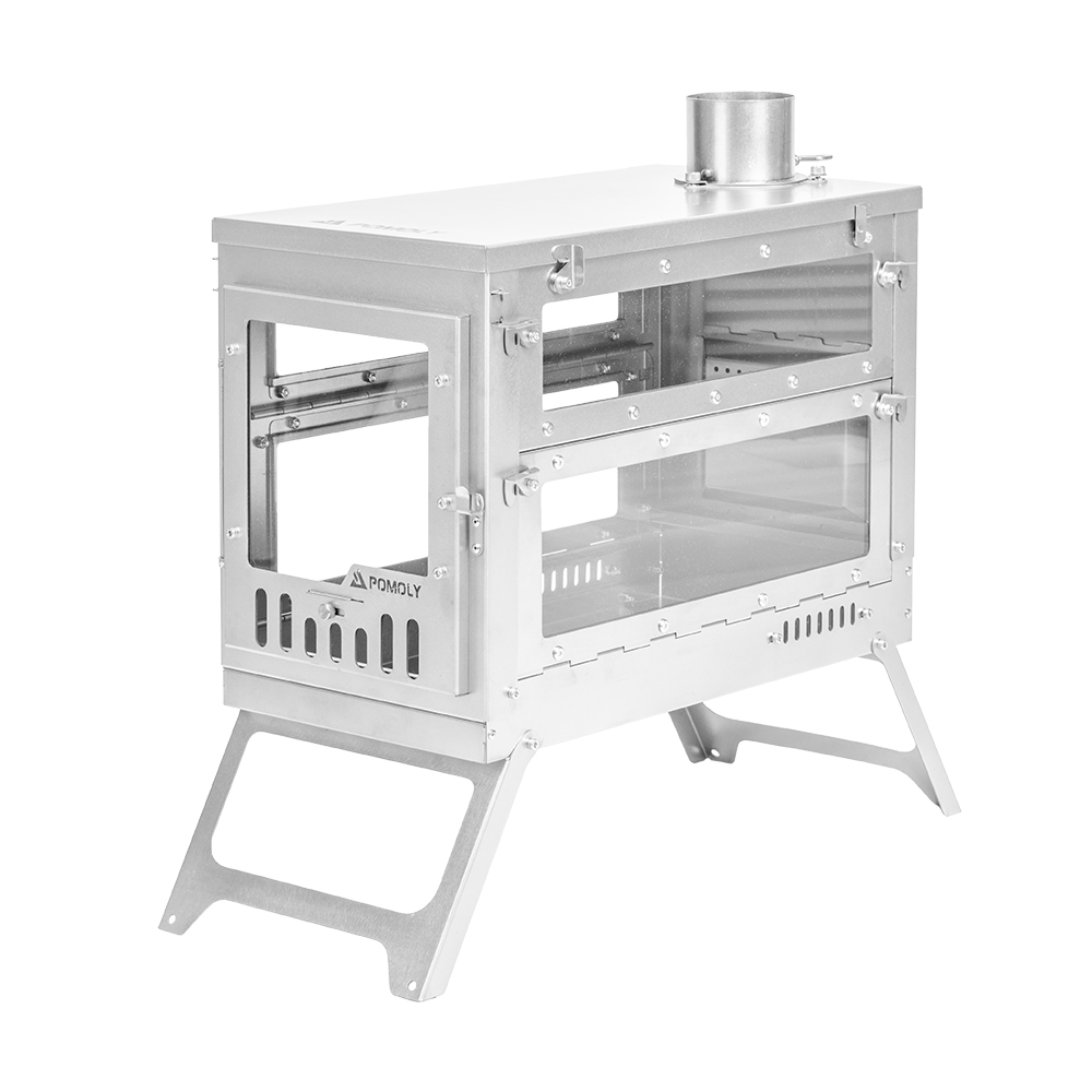 X-Ti Ultra 5 | Double-Fold Titanium Wood Stove | POMOLY New