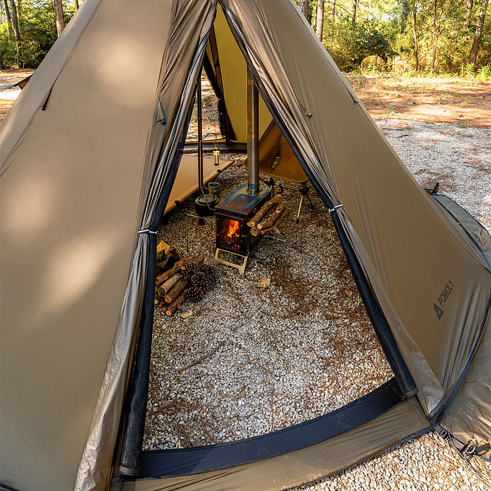 Circle 2 | Tipi Tent | Pyramid Hot Tent | POMOLY New Arrival 2025