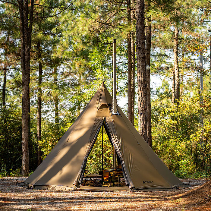 Circle 2 | Tipi Tent | Pyramid Hot Tent | POMOLY New Arrival 2025