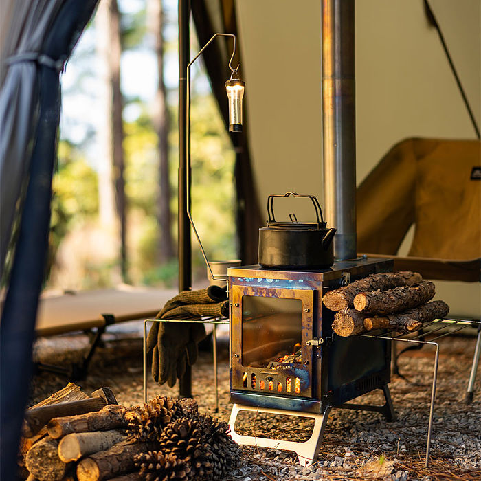 X-Ti Max | Double-Fold Titanium Tent Stove | POMOLY New Arrival 2025