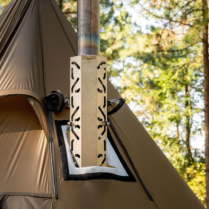 Detachable Titanium Heat Protector for 6cm / 7cm | 2.36in / 2.76in Chimney | POMOLY New Arrival 2024