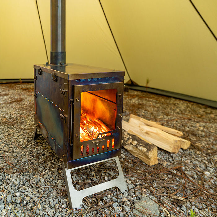 X-Ti Max | Double-Fold Titanium Tent Stove | POMOLY New Arrival 2025