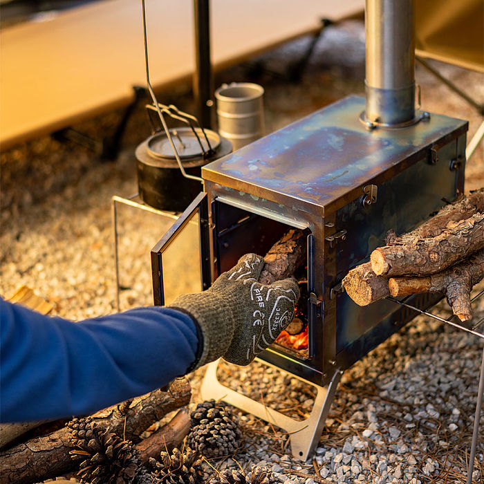 X-Ti Max | Double-Fold Titanium Tent Stove | POMOLY New Arrival 2025
