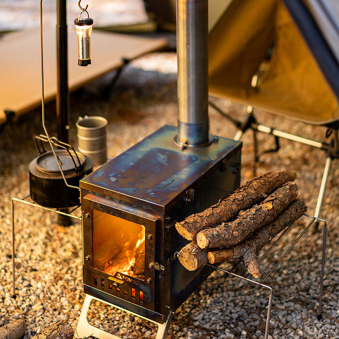 X-Ti Max | Double-Fold Titanium Tent Stove | POMOLY New Arrival 2025