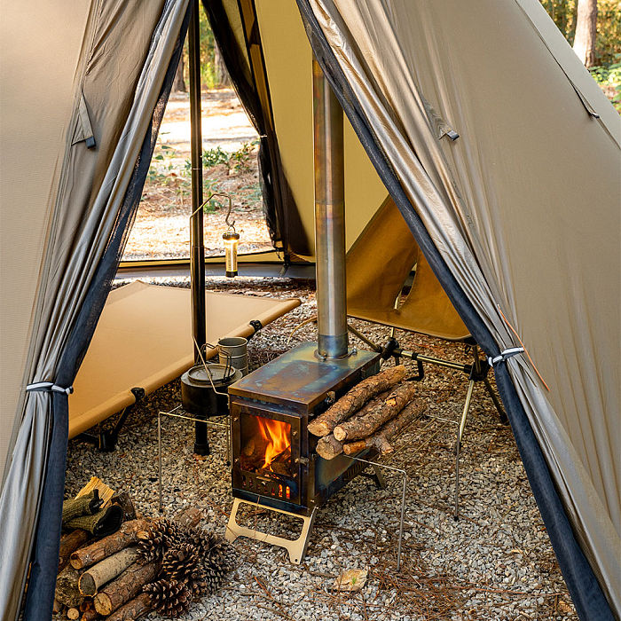X-Ti Max | Double-Fold Titanium Tent Stove | POMOLY New Arrival 2025