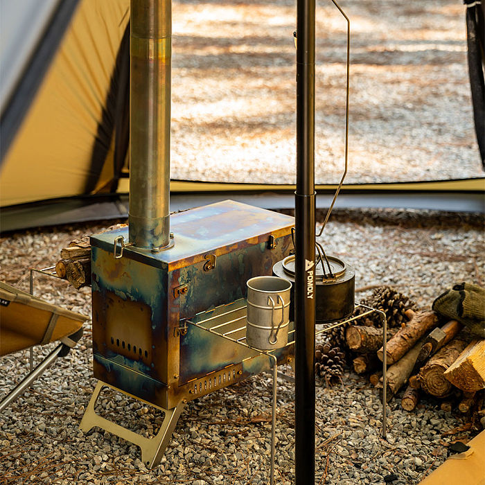 X-Ti Max | Double-Fold Titanium Tent Stove | POMOLY New Arrival 2025