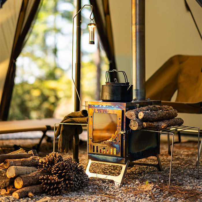 X-Ti Max | Double-Fold Titanium Tent Stove | POMOLY New Arrival 2025