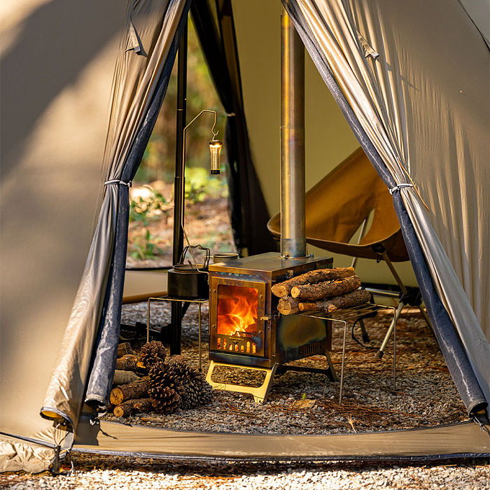X-Ti Max | Double-Fold Titanium Tent Stove | POMOLY New Arrival 2025