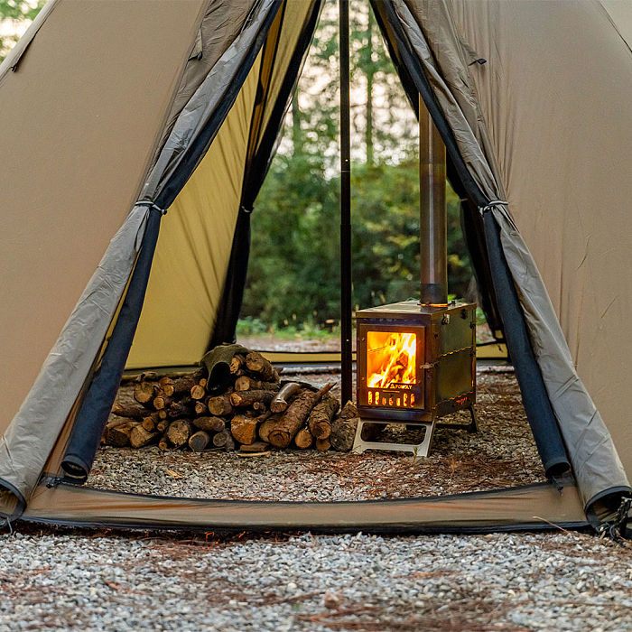 X-Ti Max | Double-Fold Titanium Tent Stove | POMOLY New Arrival 2025
