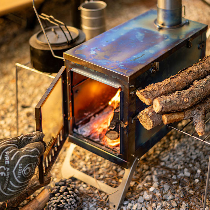 X-Ti Max | Double-Fold Titanium Tent Stove | POMOLY New Arrival 2025