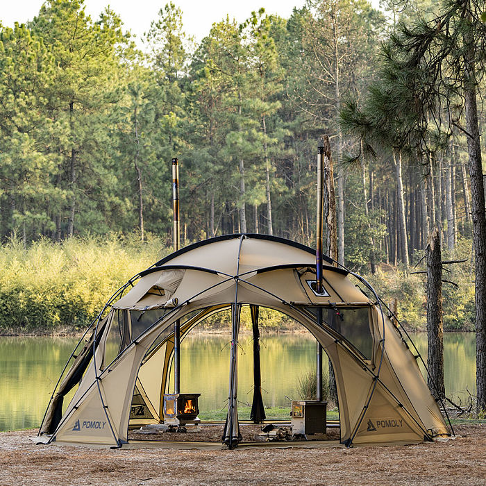 Sphere X8 Lite | Freestanding Dome Hot Tent 8P | Large Family Hot Tent | POMOLY New Arrival 2025