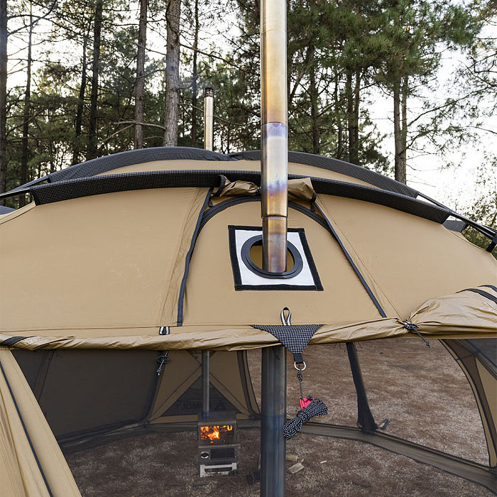 Sphere X8 Lite | Freestanding Dome Hot Tent 8P | Large Family Hot Tent | POMOLY New Arrival 2025