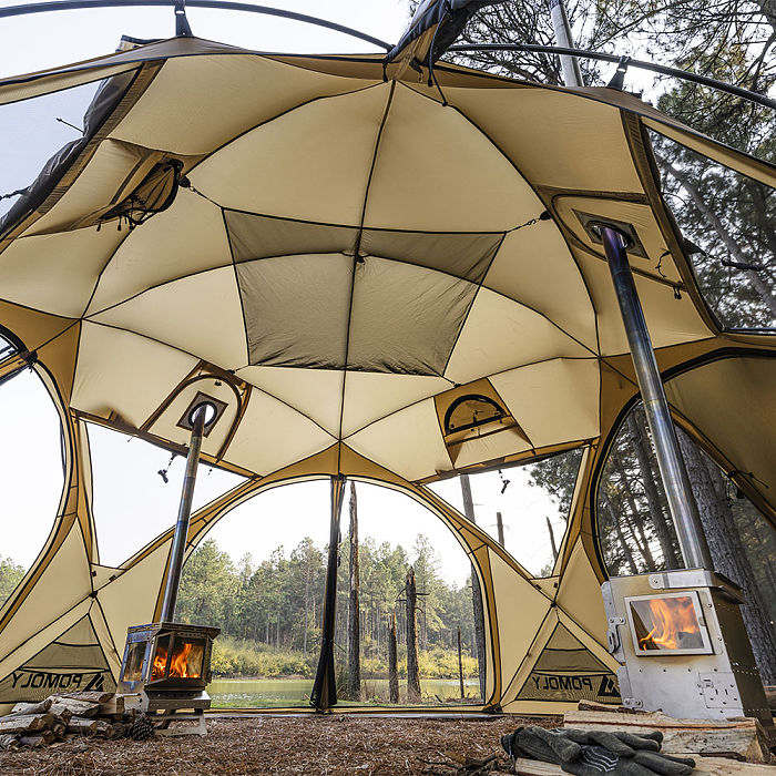 Sphere X8 Lite | Freestanding Dome Hot Tent 8P | Large Family Hot Tent | POMOLY New Arrival 2025