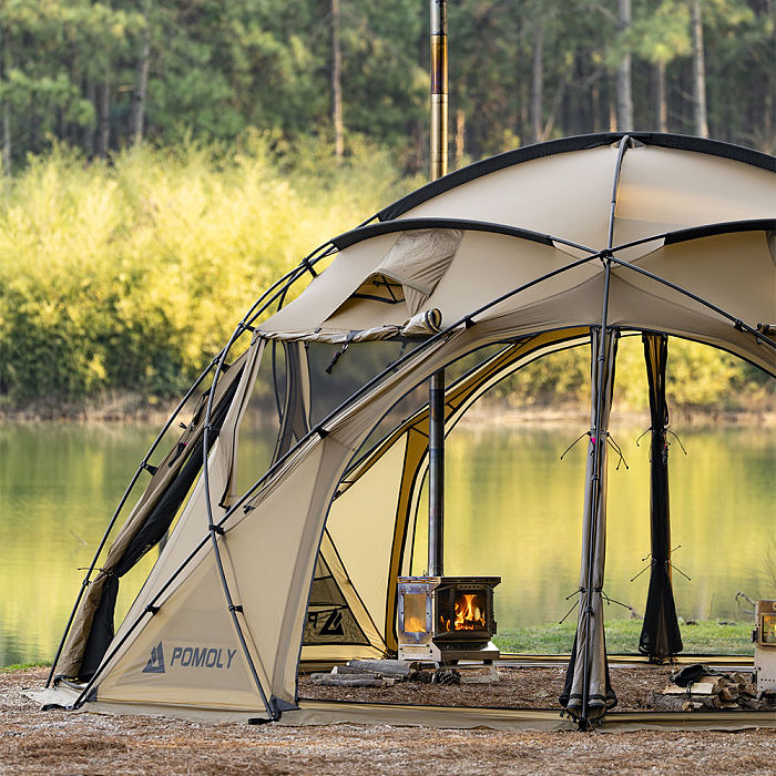 Sphere X8 Lite | Freestanding Dome Hot Tent 8P | Large Family Hot Tent | POMOLY New Arrival 2025