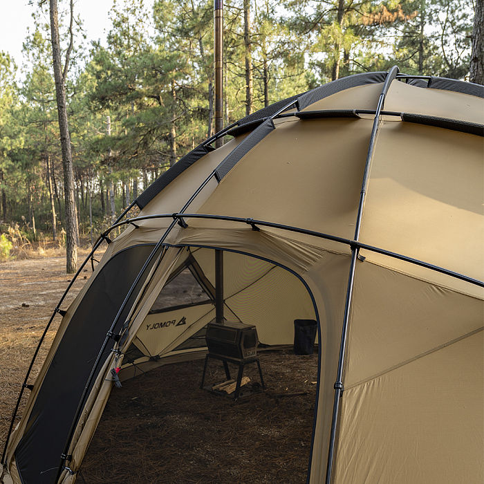Roost V8 | Large Family Hot Tent 8P | Freestanding Big Dome Tent | POMOLY New Arrival 2025