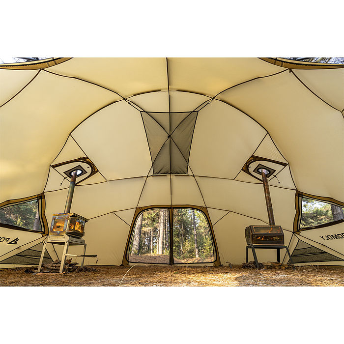 Roost V8 | Large Family Hot Tent 8P | Freestanding Big Dome Tent | POMOLY New Arrival 2025