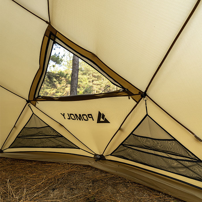 Roost V8 | Large Family Hot Tent 8P | Freestanding Big Dome Tent | POMOLY New Arrival 2025