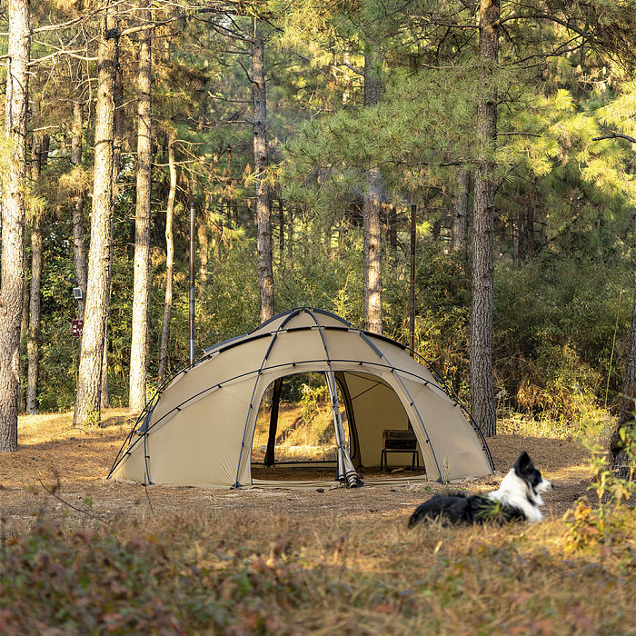 Roost V8 | Large Family Hot Tent 8P | Freestanding Big Dome Tent | POMOLY New Arrival 2025