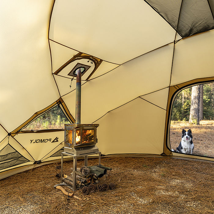 Roost V8 | Large Family Hot Tent 8P | Freestanding Big Dome Tent | POMOLY New Arrival 2025