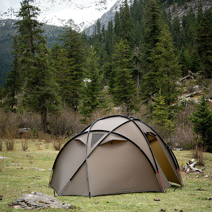 Barracuda 4 | Family Hot Tent 4P | Freestanding Dome Tent | POMOLY New Arrival 2025