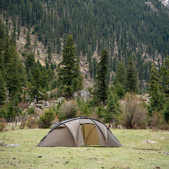 Barracuda 4 | Family Hot Tent 4P | Freestanding Dome Tent | POMOLY New Arrival 2025