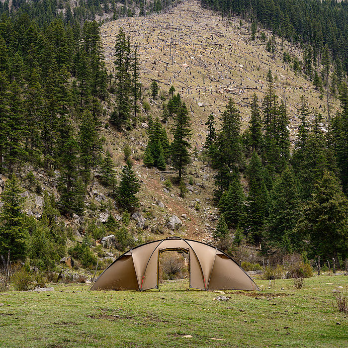 Barracuda 4 | Family Hot Tent 4P | Freestanding Dome Tent | POMOLY New Arrival 2025