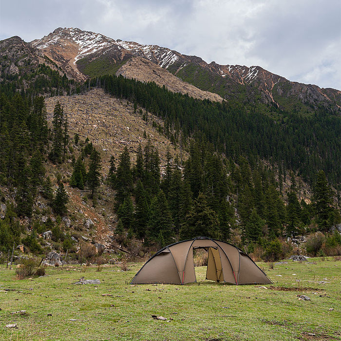 Barracuda 4 | Family Hot Tent 4P | Freestanding Dome Tent | POMOLY New Arrival 2025