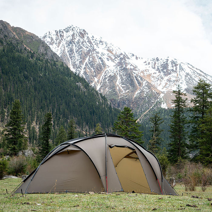 Barracuda 4 | Family Hot Tent 4P | Freestanding Dome Tent | POMOLY New Arrival 2025