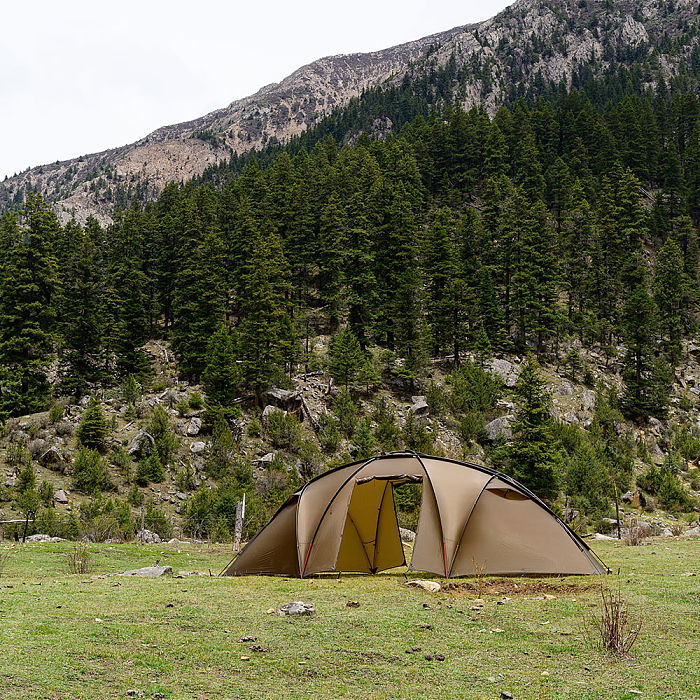 Barracuda 4 | Family Hot Tent 4P | Freestanding Dome Tent | POMOLY New Arrival 2025