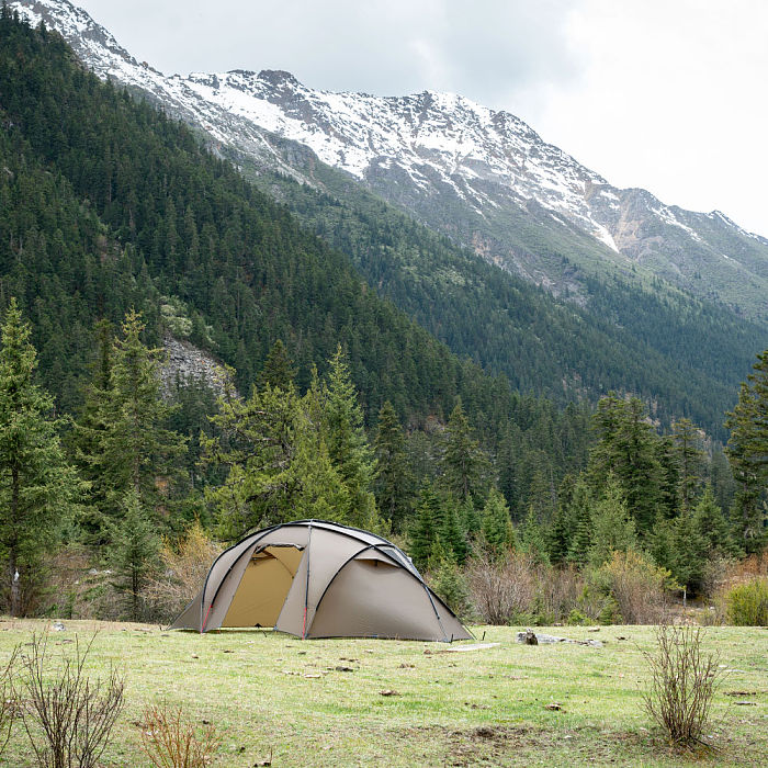 Barracuda 4 | Family Hot Tent 4P | Freestanding Dome Tent | POMOLY New Arrival 2025