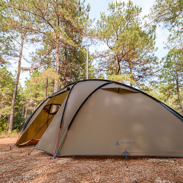 Barracuda 4 | Family Hot Tent 4P | Freestanding Dome Tent | POMOLY New Arrival 2025