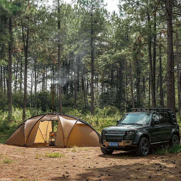 Barracuda 4 | Family Hot Tent 4P | Freestanding Dome Tent | POMOLY New Arrival 2025